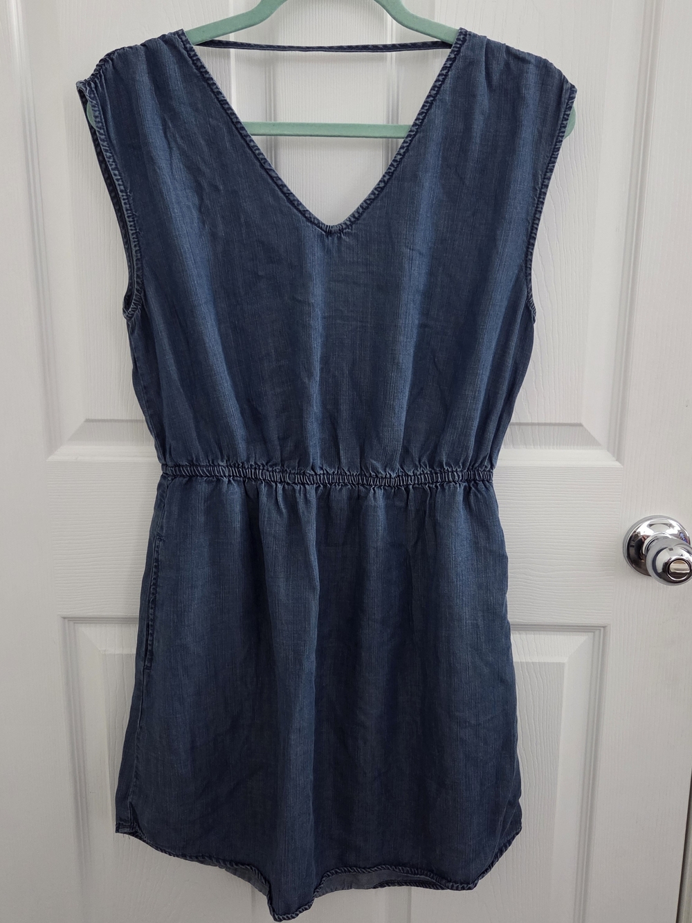 Universal Thread Chambray Dress - Denim Blue